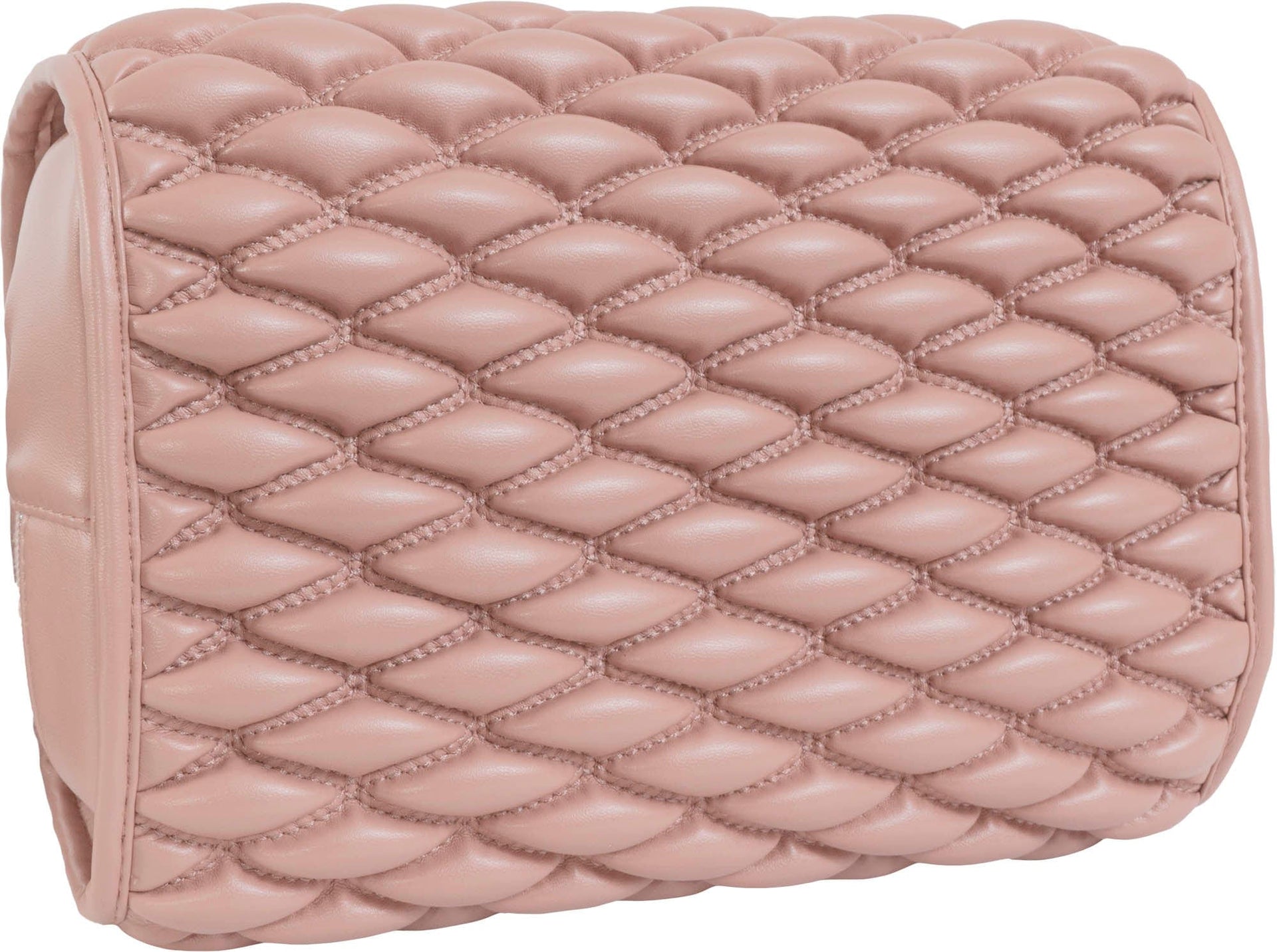 Joan & David Bubble Quilted Roll Hanging Toiletry Organizer Bag
