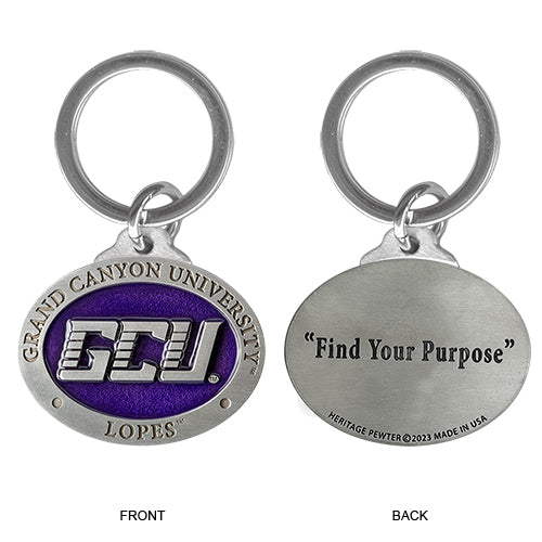 Grand Canyon University Keychain w/ Backtext