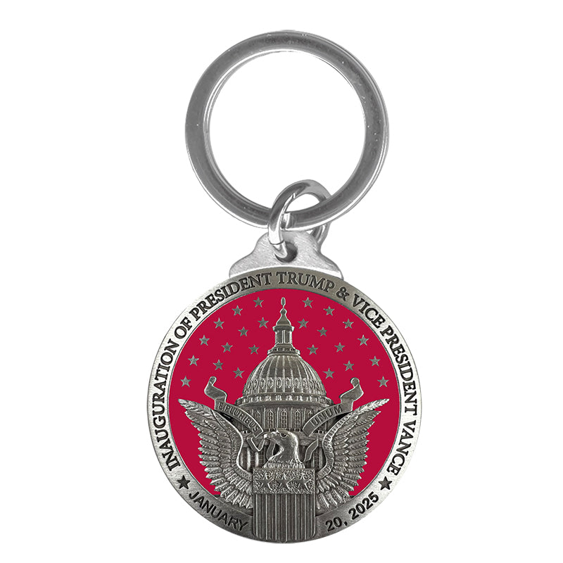 Trump & Vance Inauguration 2025 Keychain