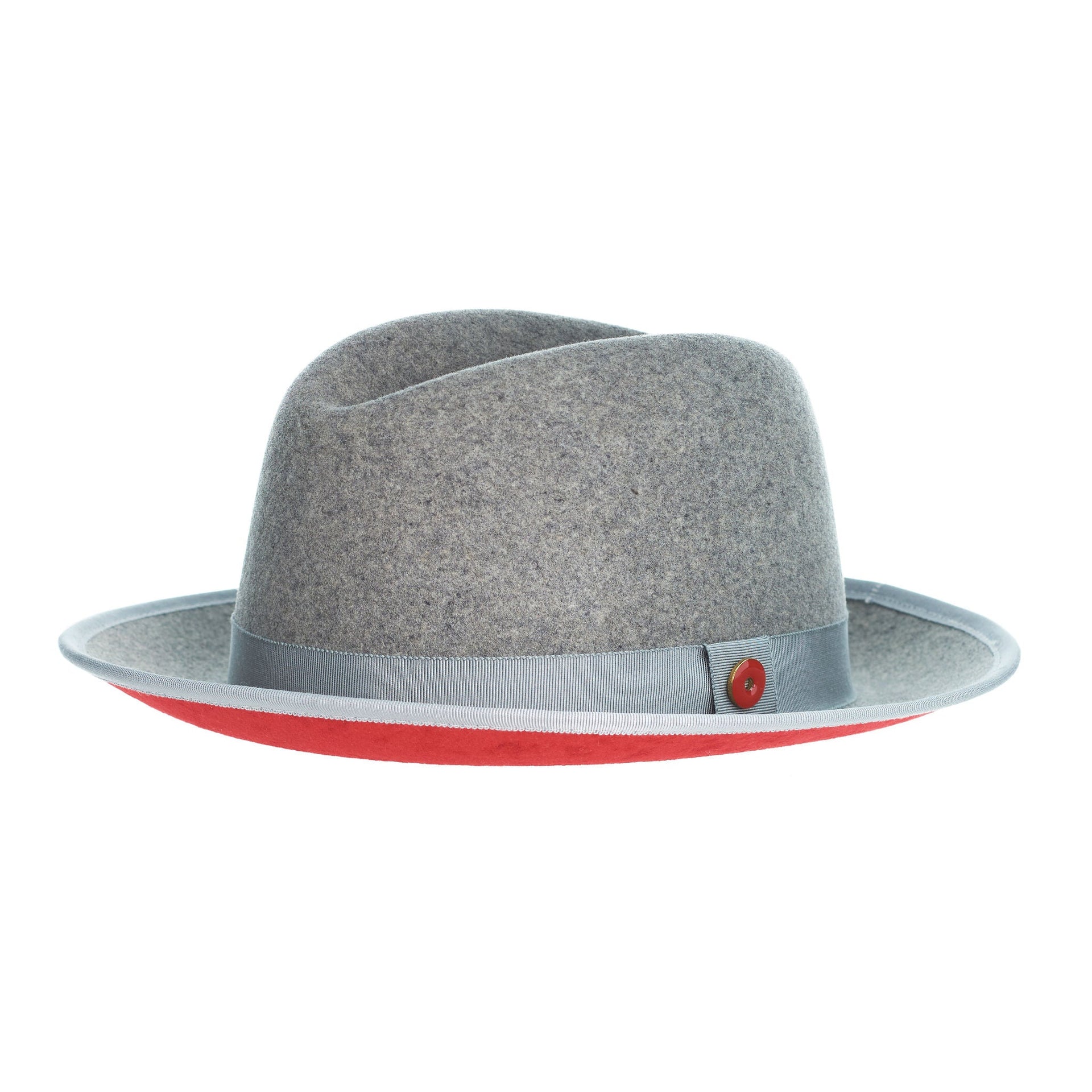 King (Oxford Grey) Center Creased Fedora Hat