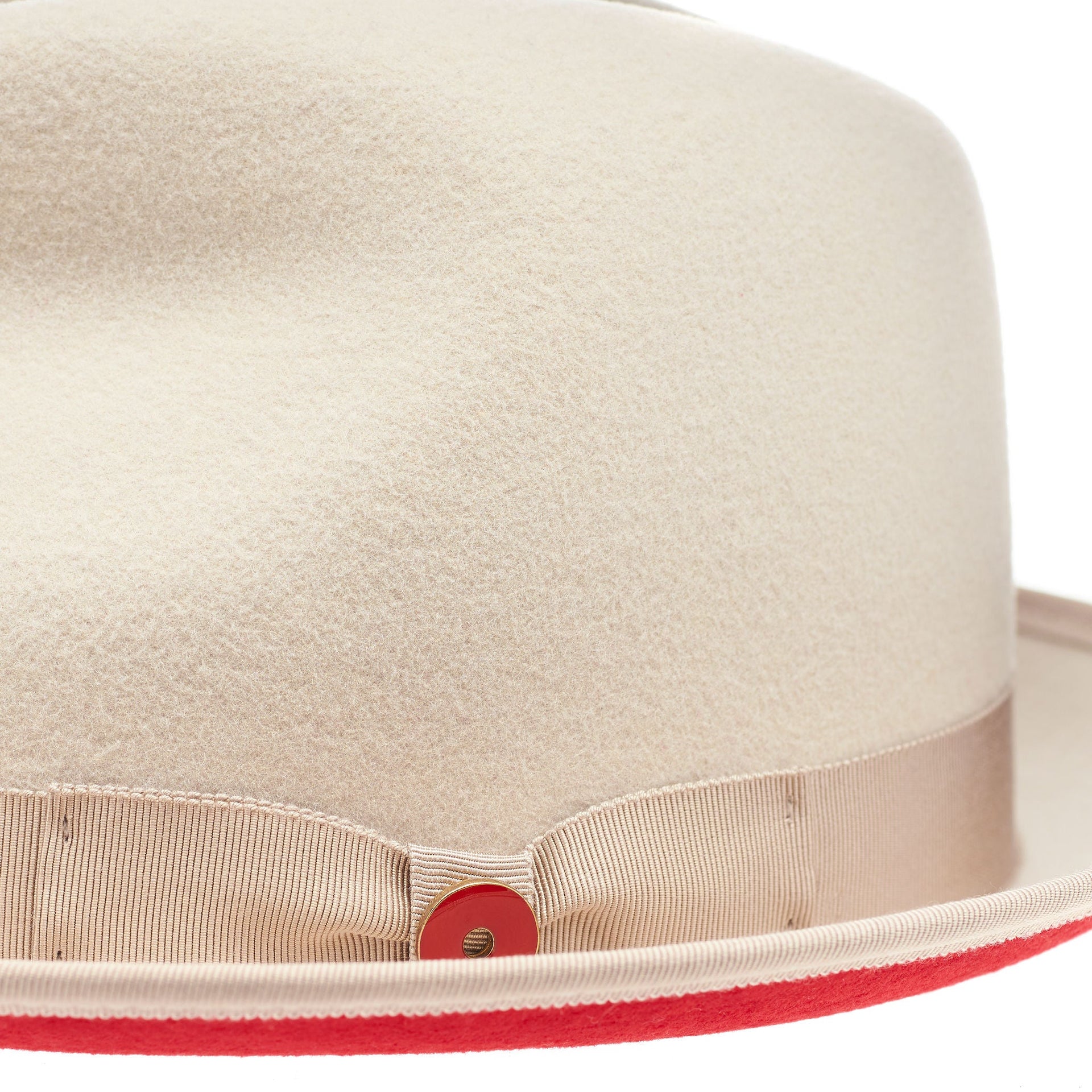 Prince (Sandy Beige) Pinched Crown Fedora Hat