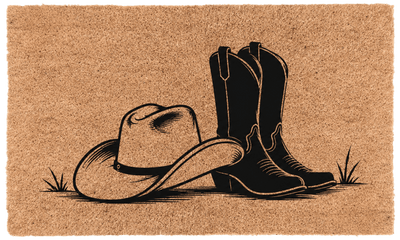 Kick Off Your Boots Mat