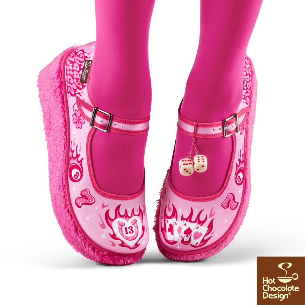 Chocolaticas® Lady LUCK Women's Mary Jane Platform