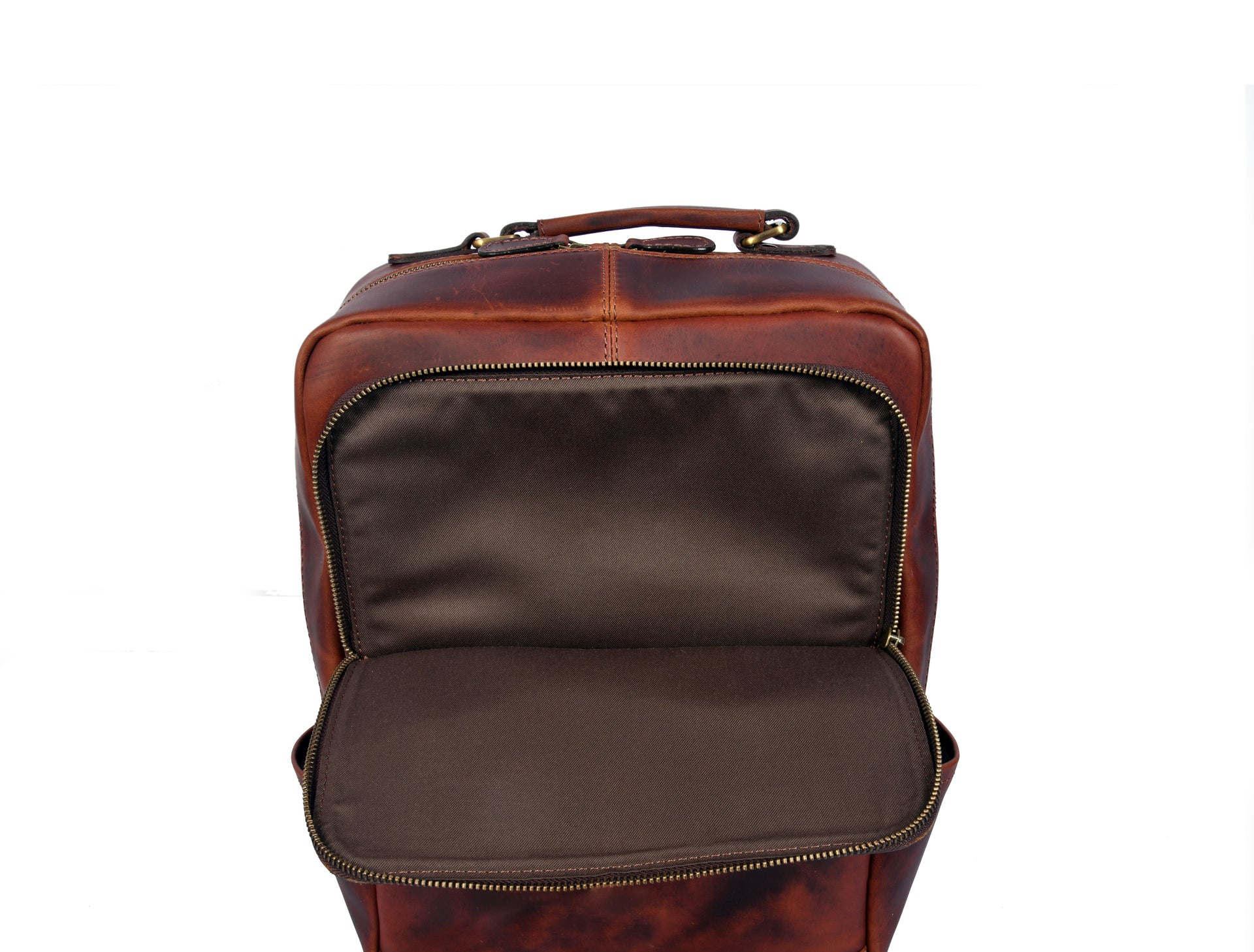Tolredo Hudson Leather Backpack (Midnight Oak)