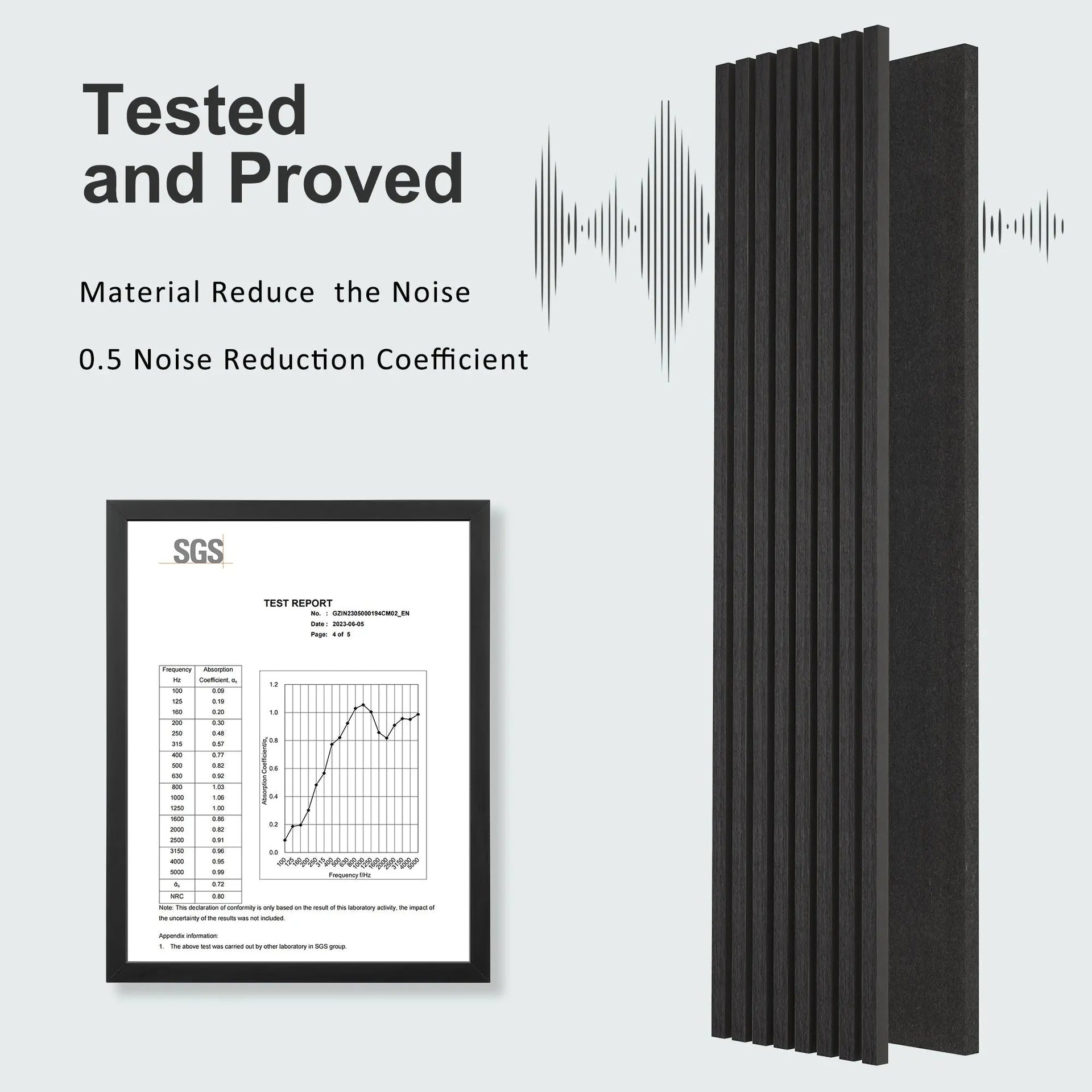 MDF Acoustic Slat Wood Wall Panels