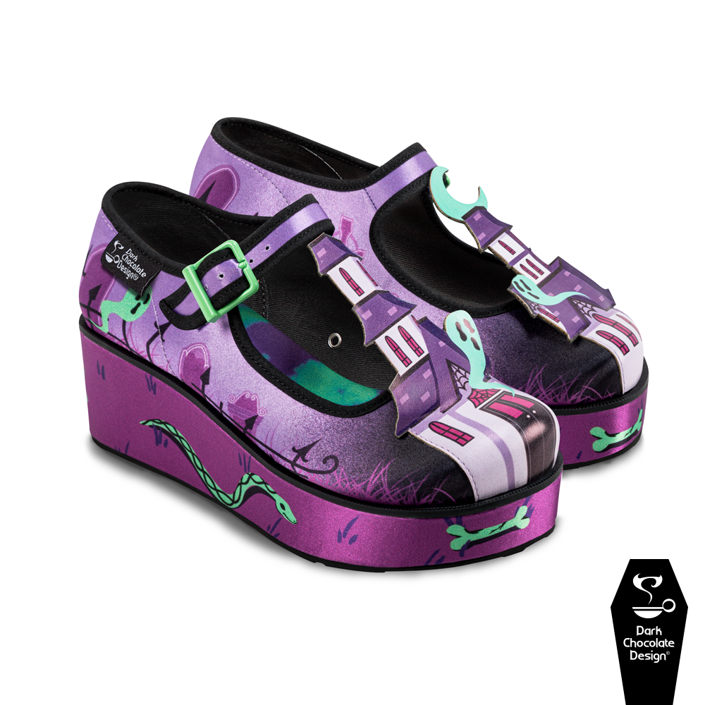 Hot Chocolate Design - Haunted House Platform - LAST 3 SIZES - 5,8,12!