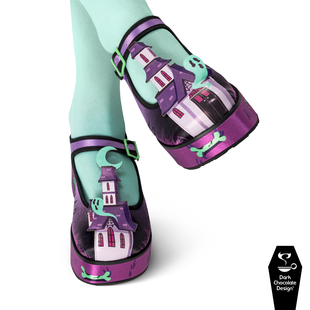 Hot Chocolate Design - Haunted House Platform - LAST 3 SIZES - 5,8,12!
