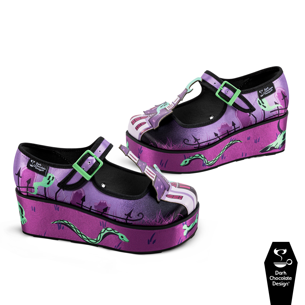 Hot Chocolate Design - Haunted House Platform - LAST 3 SIZES - 5,8,12!