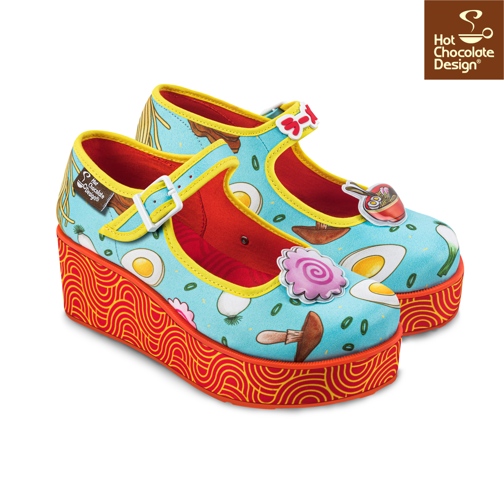 Chocolaticas® Ramen Women's Mary Jane Platform