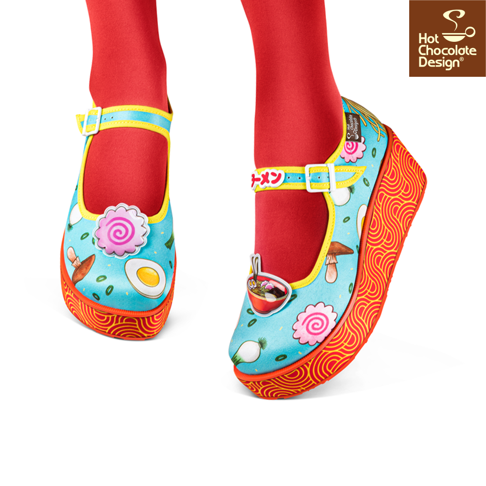 Chocolaticas® Ramen Women's Mary Jane Platform