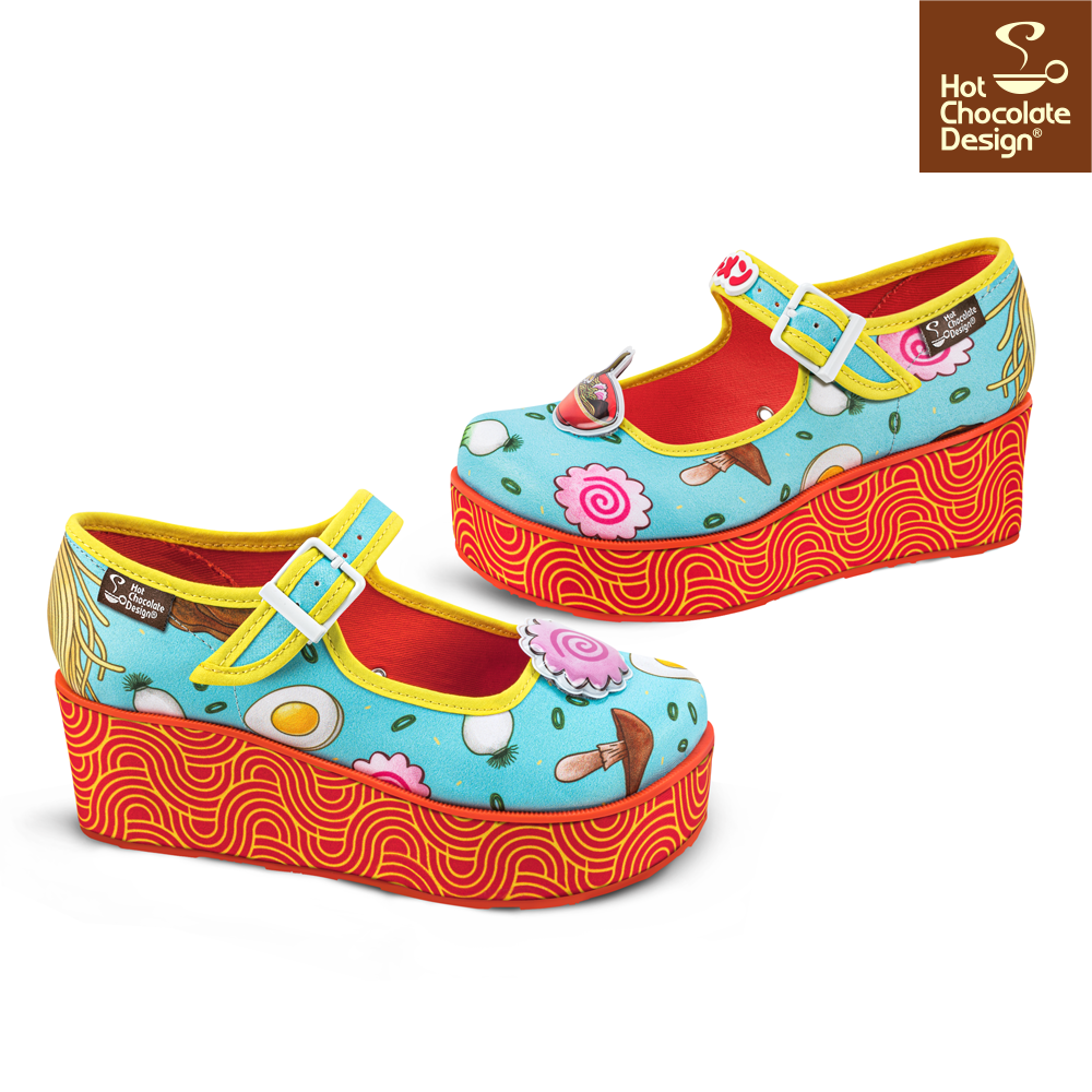 Chocolaticas® Ramen Women's Mary Jane Platform
