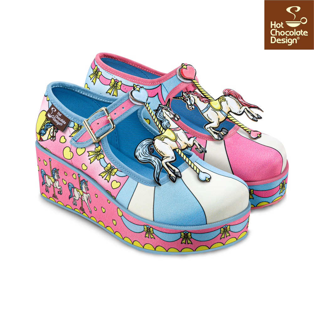 Hot Chocolate Design - Tio Vivo Women's Mary Jane Platform