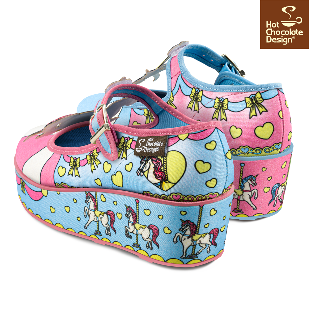 Hot Chocolate Design - Tio Vivo Women's Mary Jane Platform