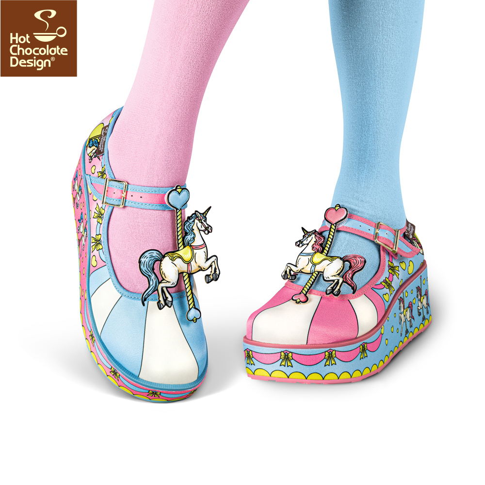 Hot Chocolate Design - Tio Vivo Women's Mary Jane Platform