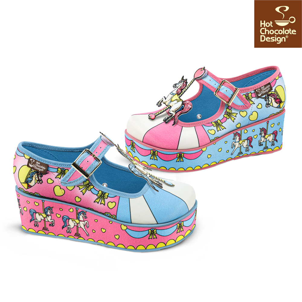 Hot Chocolate Design - Tio Vivo Women's Mary Jane Platform