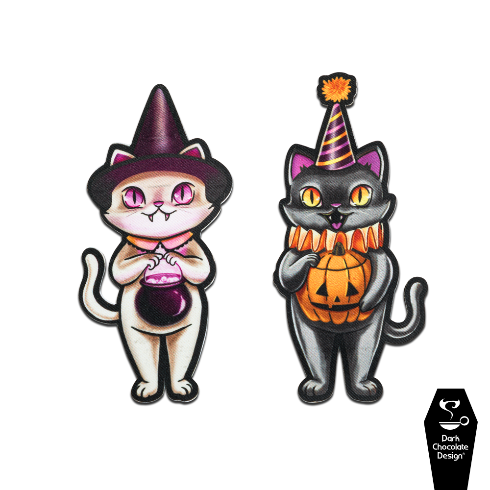 Hot Chocolate Design - Trick or Kittens Platform Shoes - LAST 2 SIZES 5 & 12!