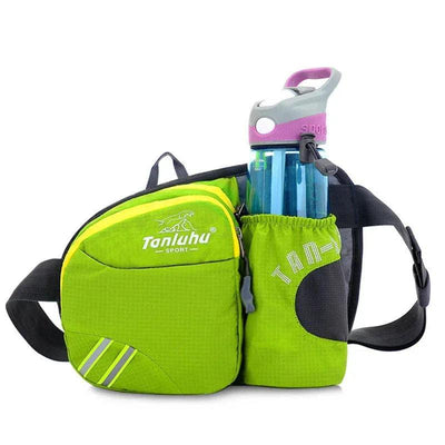 Wautton Outdoor Hiking Walking Waist Pack With Bottle Holder