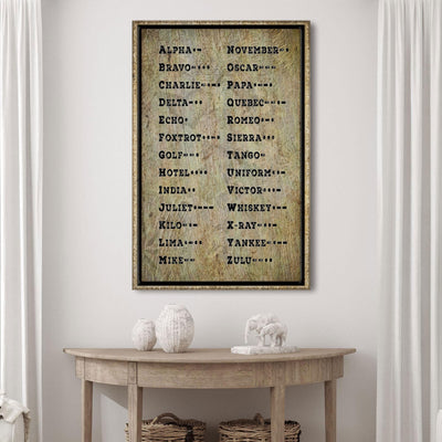 Morse Code Sign