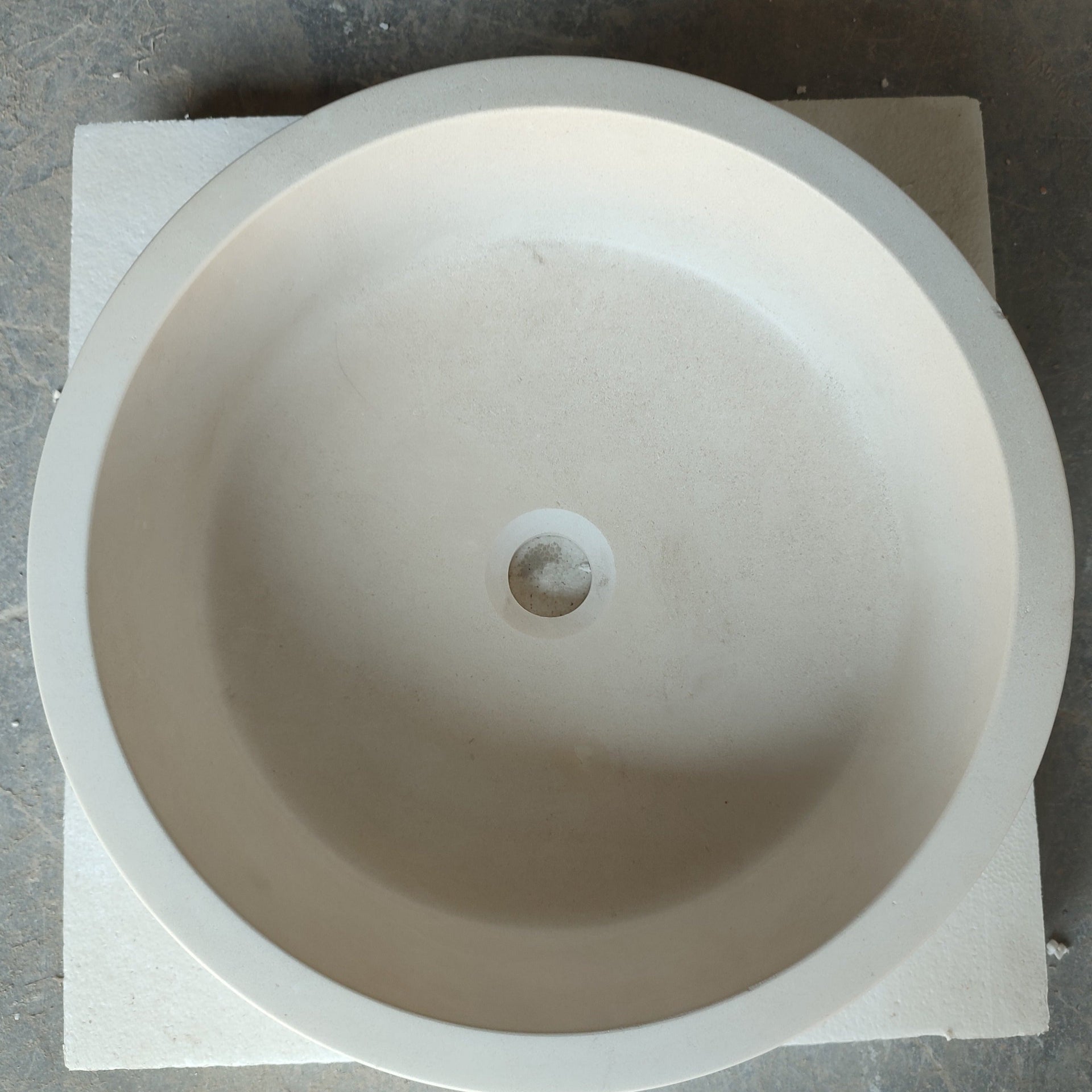 Natural Stone Limestone Tapered Sink Honed-Matte (D)16