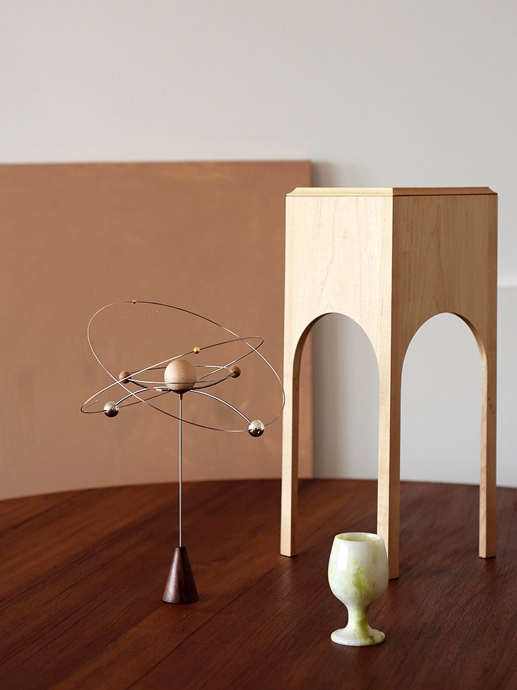 String Life Utensils Planet Aromatherapy Wood Suspension Planet Designer Decoration Galaxy Balance Aroma Diffuser Wedding Gift