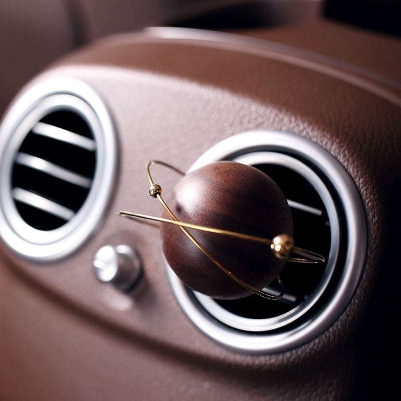 Fragrant Wood Auto Perfume Air Outlet Aromatherapy Balm Car String Life Device Planet Aroma Diffuser