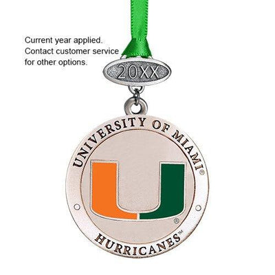 University of Miami Ornament