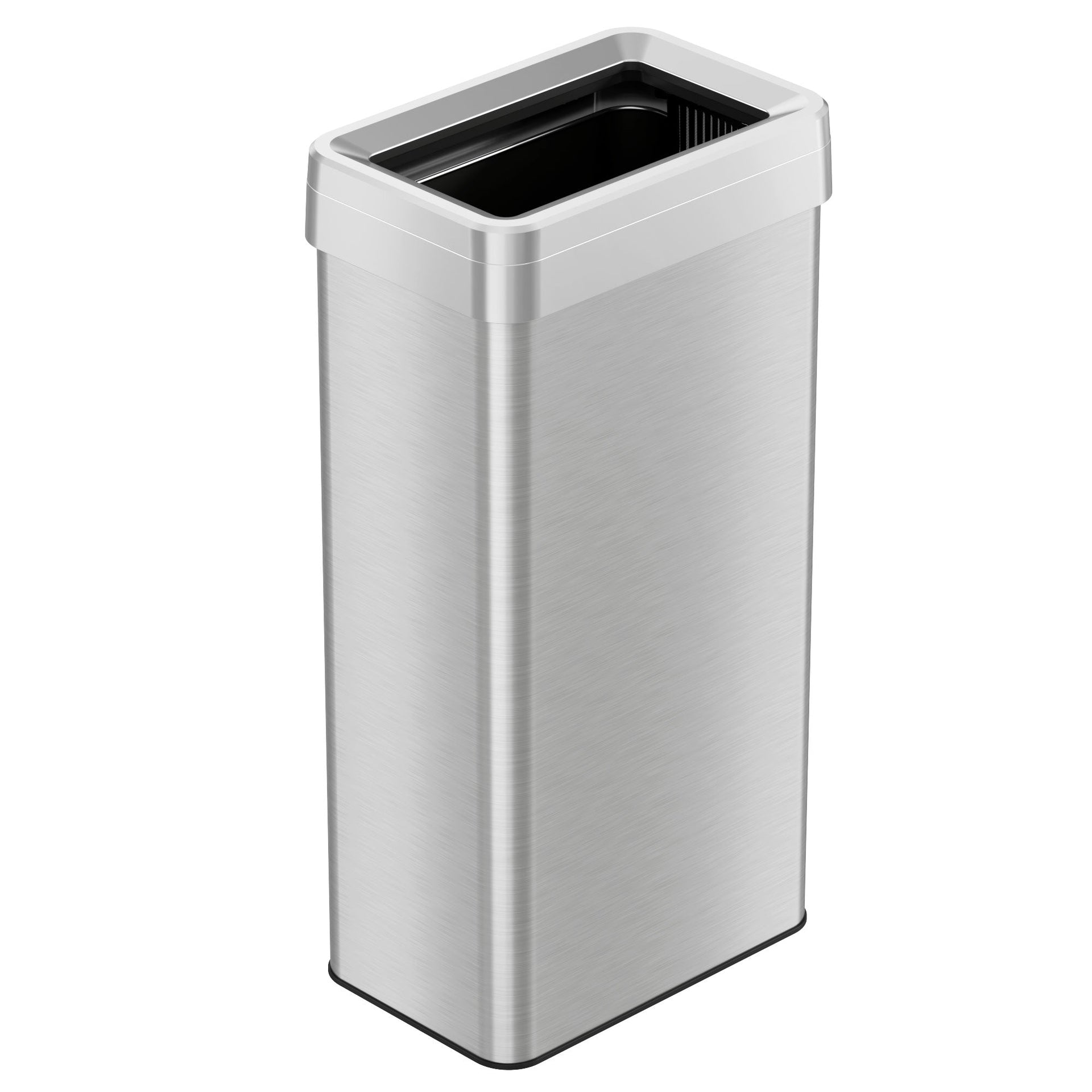 21 Gallon / 80 Liter Rectangular Open Top Trash Can