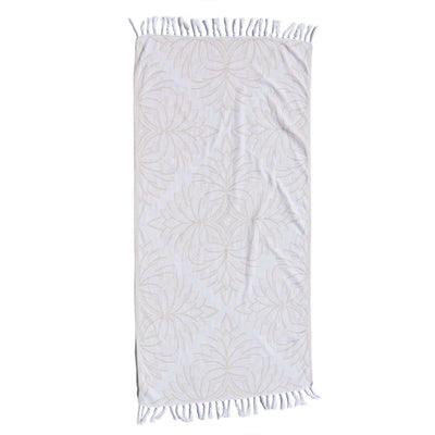 Turkish Towel | Body Towel | Oat + White