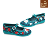 Hot Chocolate Design Paint The Roses Red Women's Mary Jane Flat