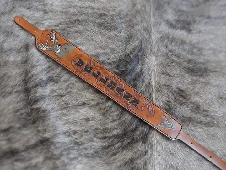 Custom Handmade Hunting Sling - Personalized Strap