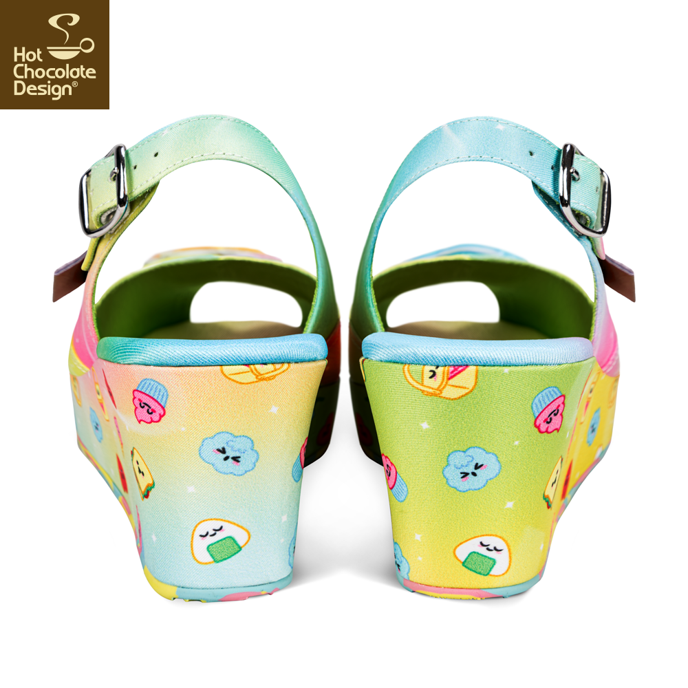 Chocolaticas® PICNIC Women's Wedge Sandal