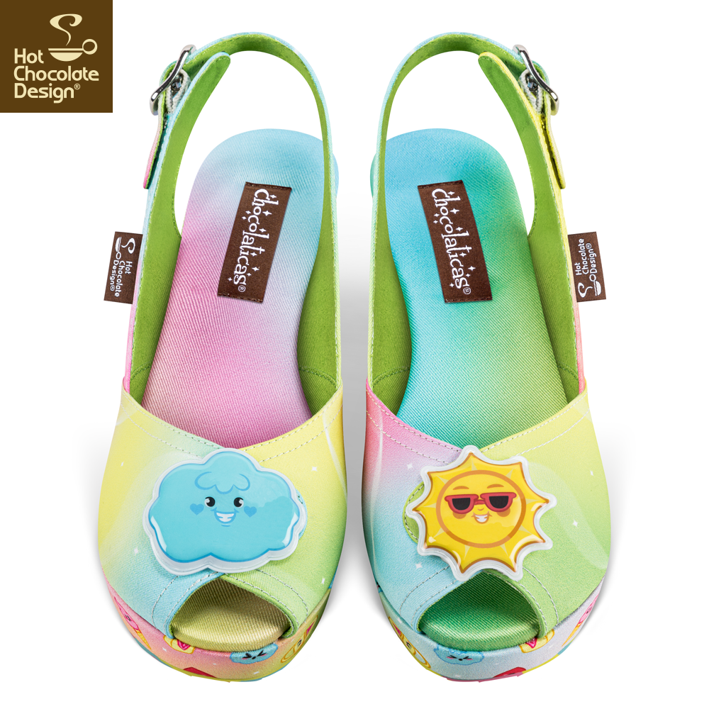 Chocolaticas® PICNIC Women's Wedge Sandal