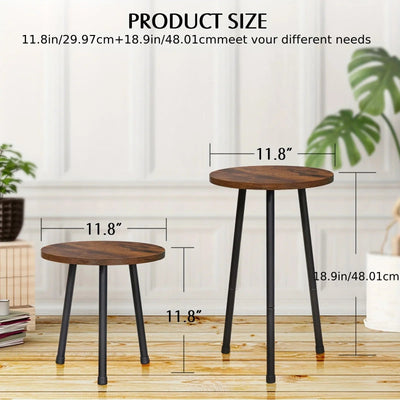 Plant Stand - Mid-Century Wooden Small
