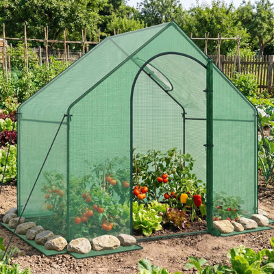 Portable Outdoor Warm House with PE Cover and Roll-up Zippered Door
