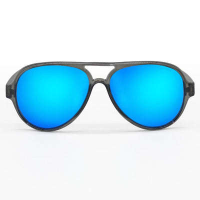 Poseidon Mirrored Blue – Tangle-Free Floating Aviators