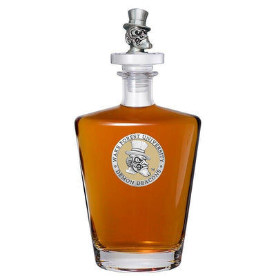 Wake Forest University Royal Decanter with 3D Top