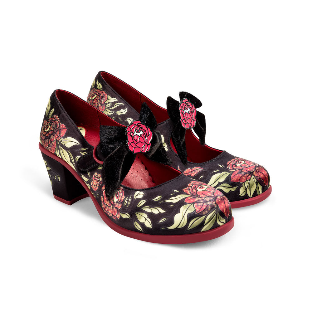 Hot Chocolate Design
Chocolaticas® Mid Heels Rose Of Life Women's Mary Jane Pump