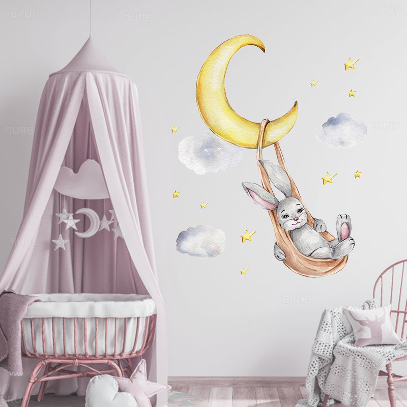 Baby Nursery Bunny Decals