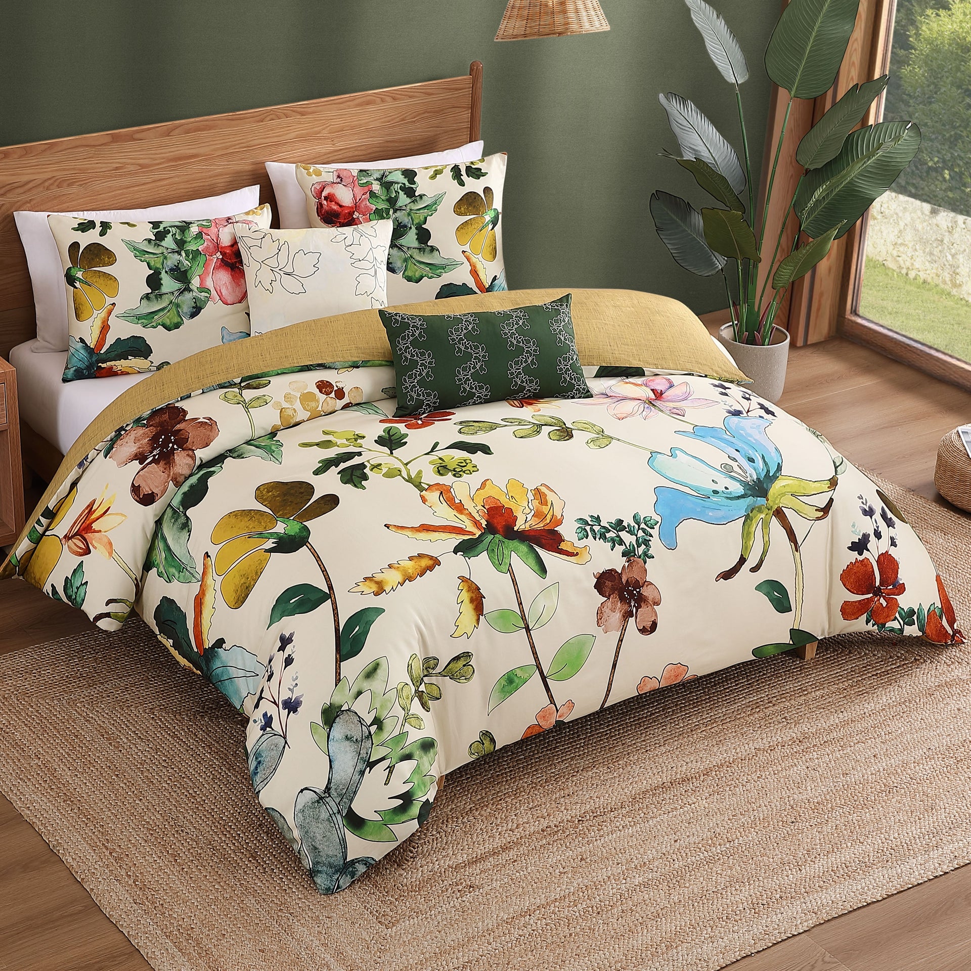 Radiance 5 Piece Reversible Comforter Set