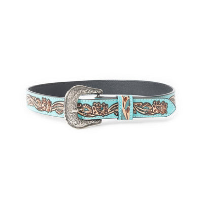 Jenson Hill Kid's Belt In Turquoise