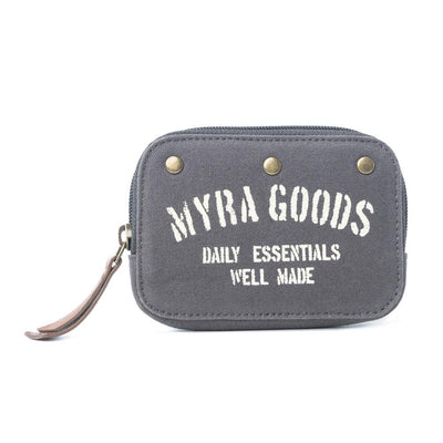 Myra Goods Raven Night Wallet in Smoky Ash