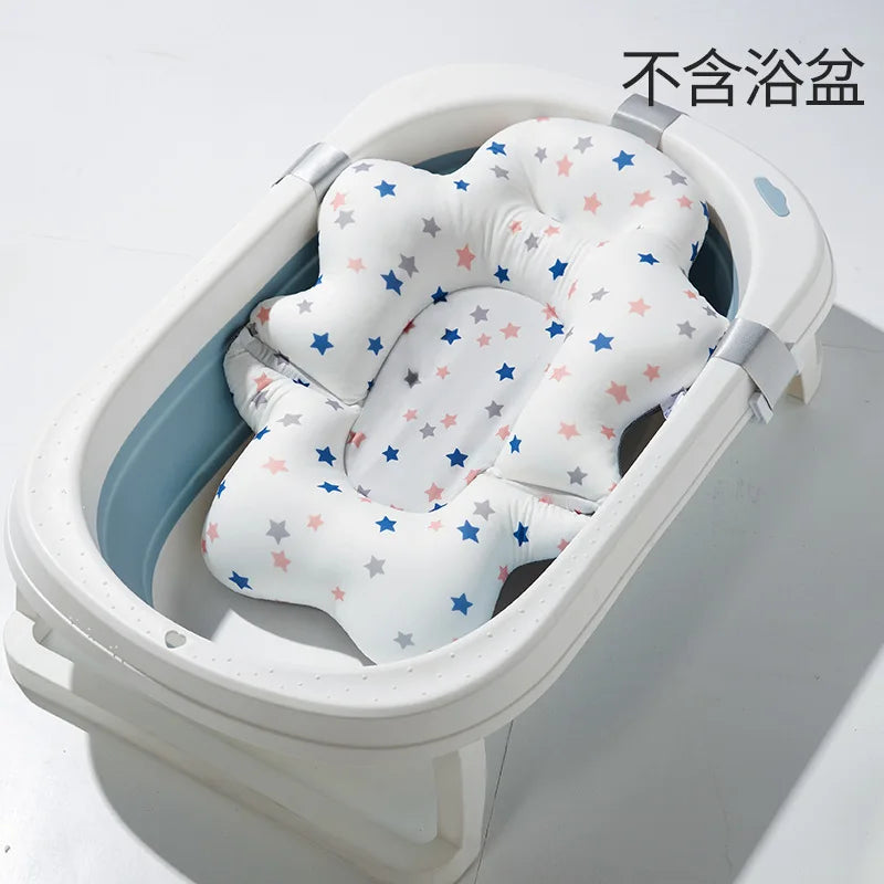 Baby Shower Non-Slip Bath Cushion Mat 21.25x16.14 Inch