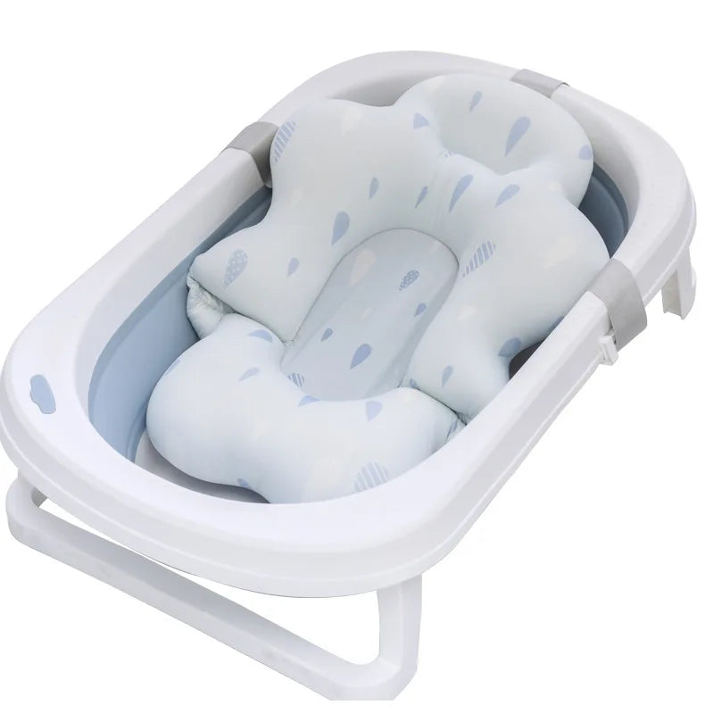 Baby Shower Non-Slip Bath Cushion Mat 21.25x16.14 Inch