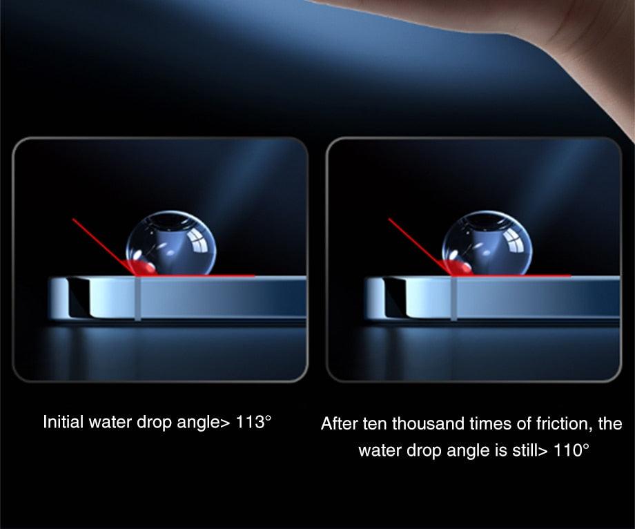 120D New upgrade Tempered Glass For iPhone 14 13 12 7 8 Plus Mini XR X XS Screen Protector For Iphone 14 13 12 11 Pro Max Glass Anti-Scratch HD Tempered Glass Screen Protector