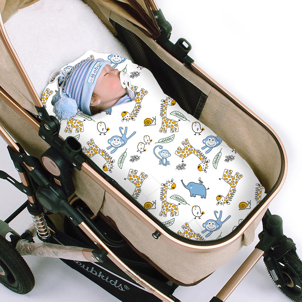 Cotton Baby Swaddle Receiving Blankets - 39.37x29.5inch
