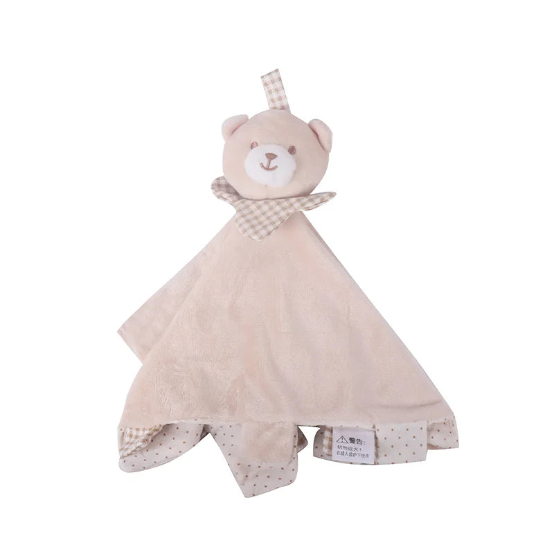 Supersoft Baby Soothing Towels / Security Blankets with Animal Toys