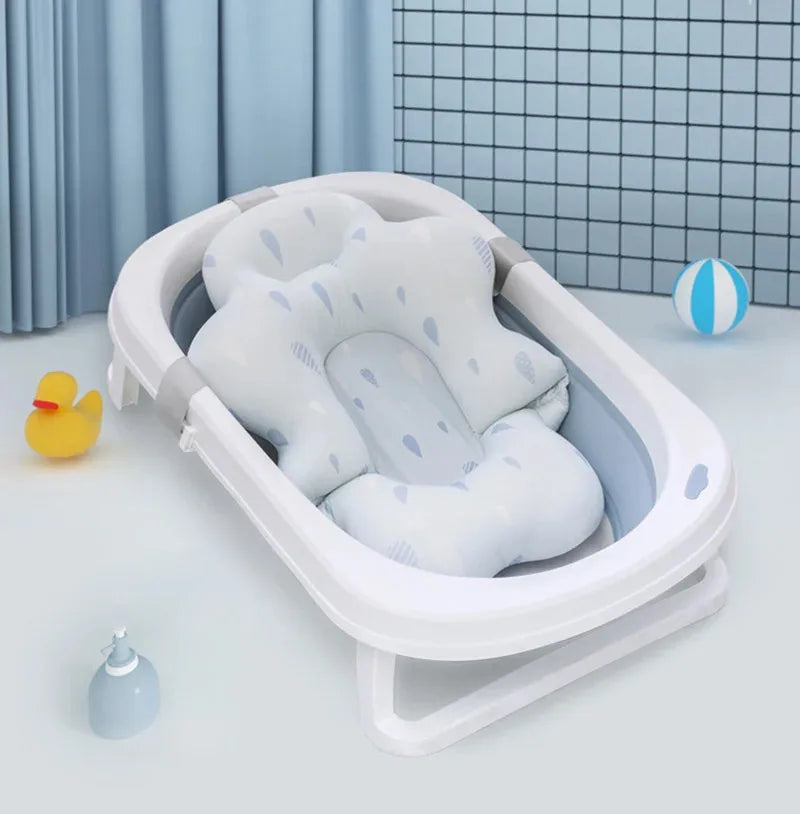 Baby Shower Non-Slip Bath Cushion Mat 21.25x16.14 Inch