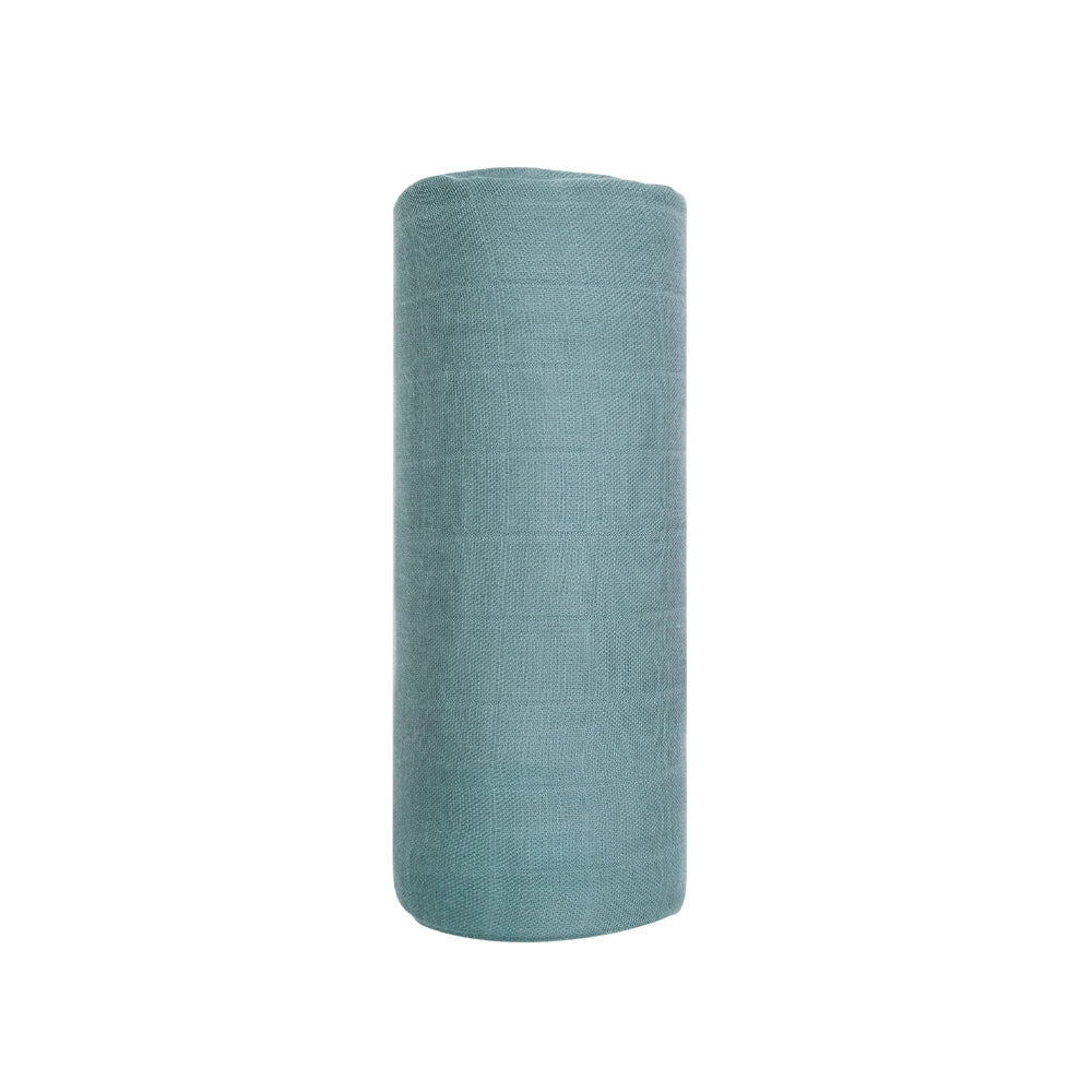Summer Breathable Bamboo Cotton Multipurpose Swaddle Blankets 120*120cm / 47.25x47.25inch