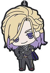Twisted Wonderland Game Rosehearts Azul Floyd Idia Malleus Lilia Rubber Keychain Fans Collection Gift Pendant
