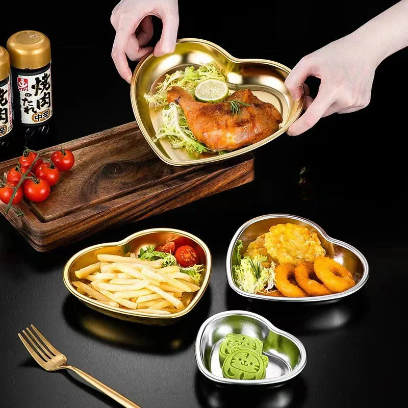 Heart Stainless Steel Bowl